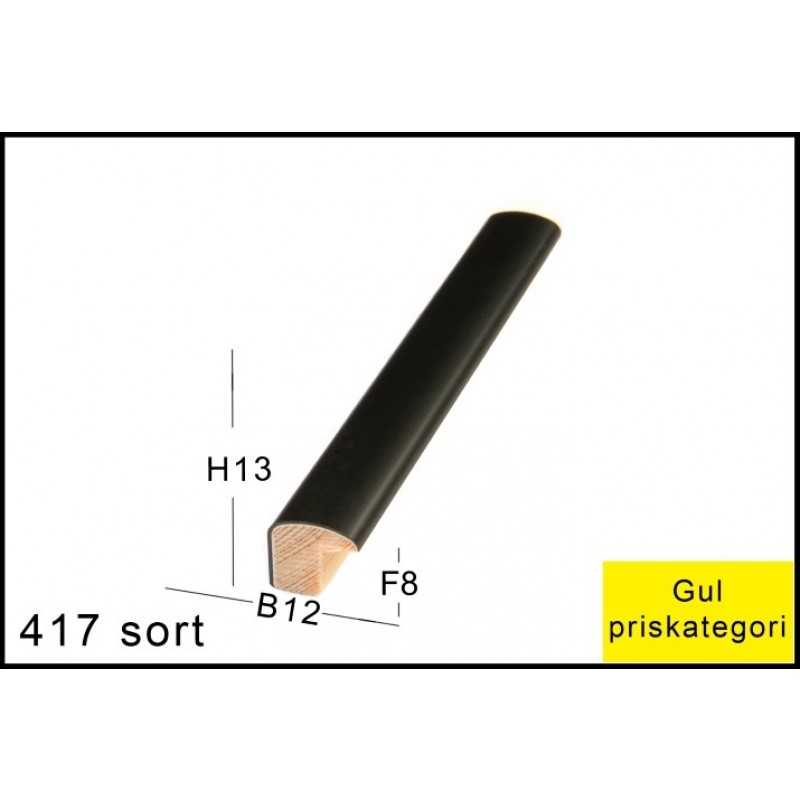 Fotoramme Nr.  417 Mat Sort