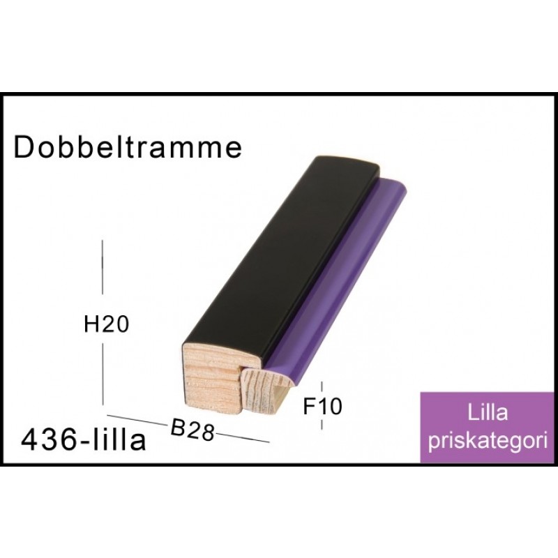 Fotoramme Nr.  352 LIlla Special Størrelse