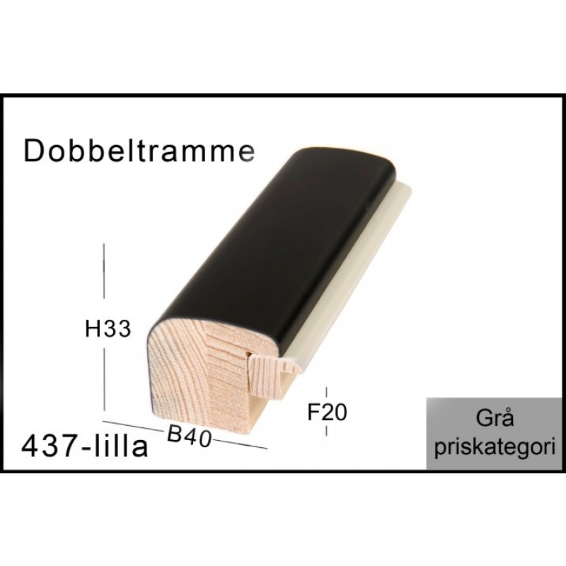 Fotoramme Nr.  437 Hvid Trendline