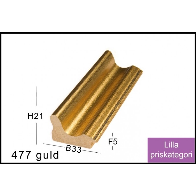 Fotoramme Nr.  477 Guld Special Størrelse