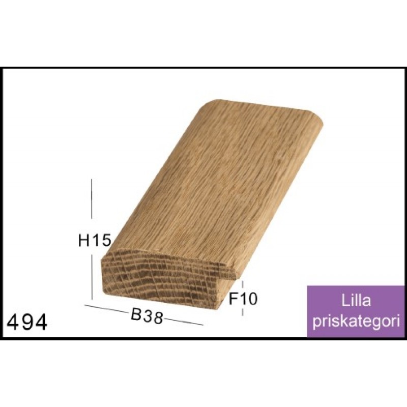 SPEJL I RAMME NR. 494 EG