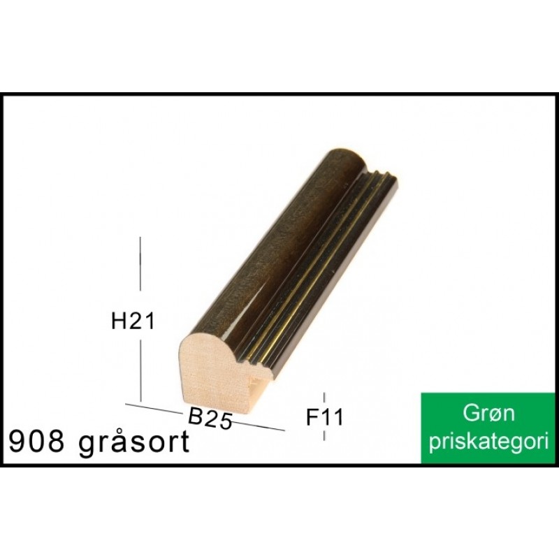 Fotoramme Nr.  908 Gråsort