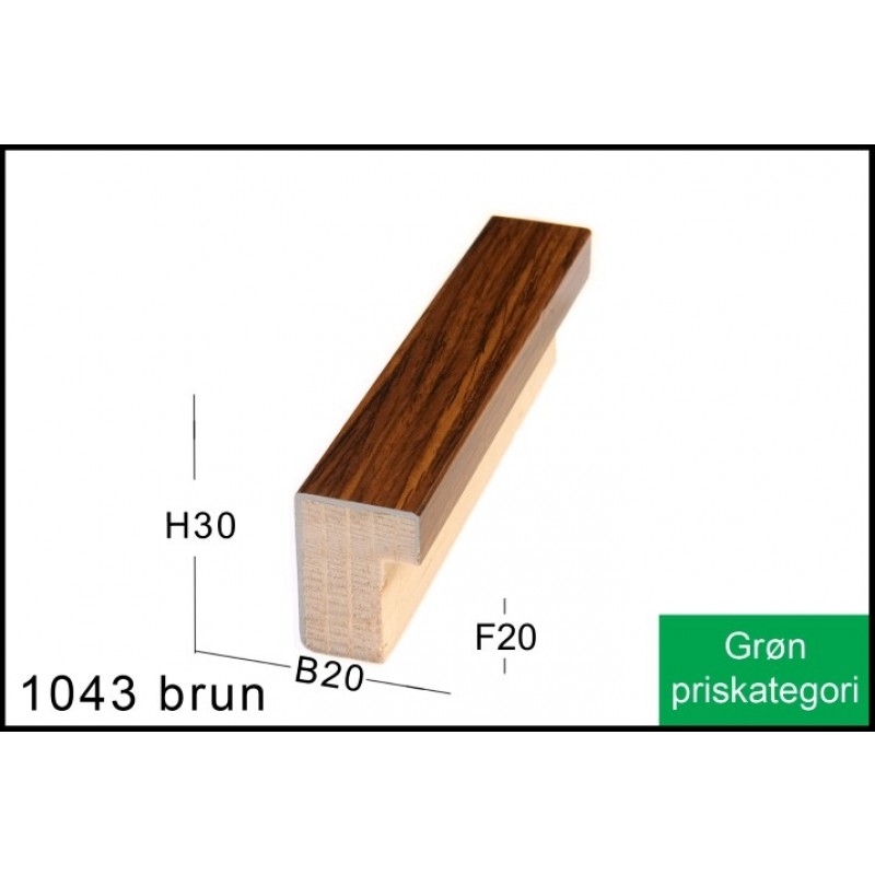 Fotoramme Nr. 1043 Brun