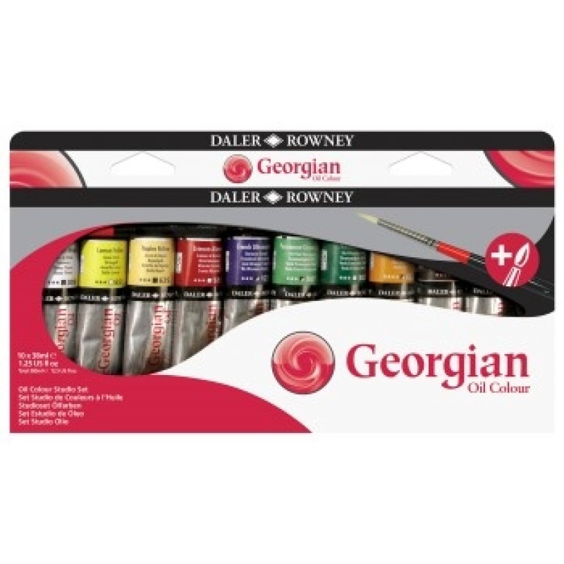 Georgian Oil Colour Studio Set 10x38l