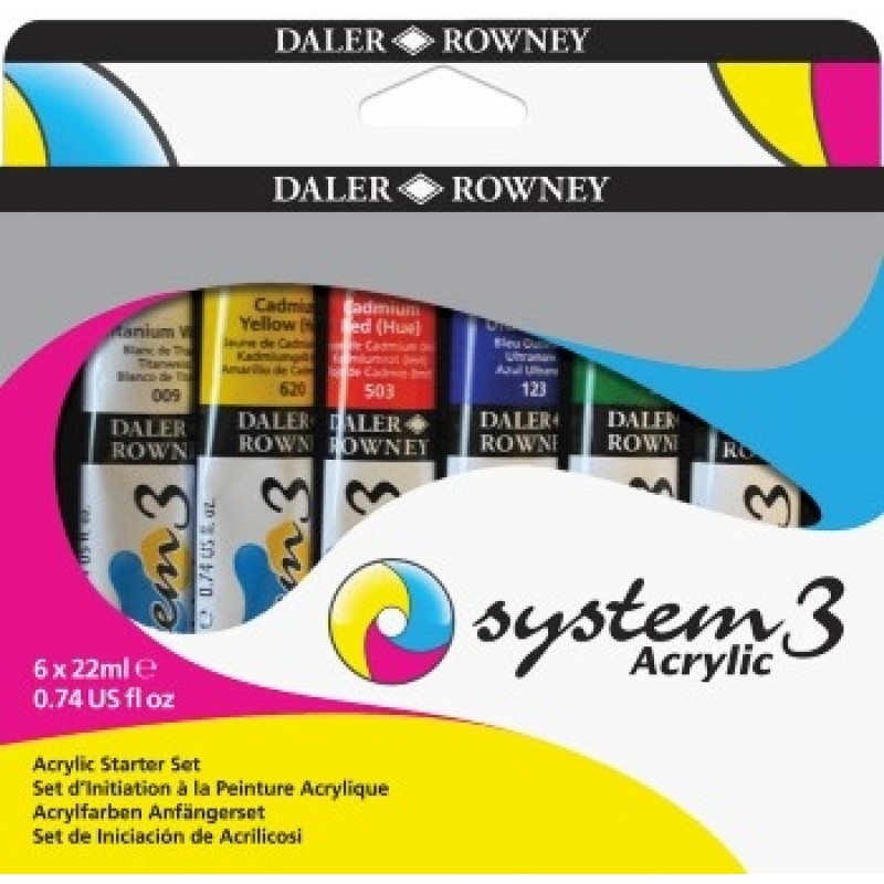 System 3 Starter set 6x22 ml