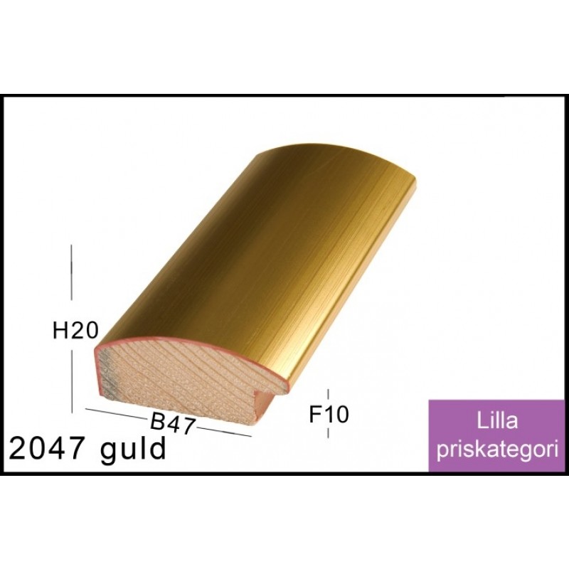 Fotoramme Nr. 2047 Guld