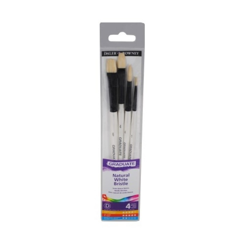 Pensel Graduate Bristle 4-pack