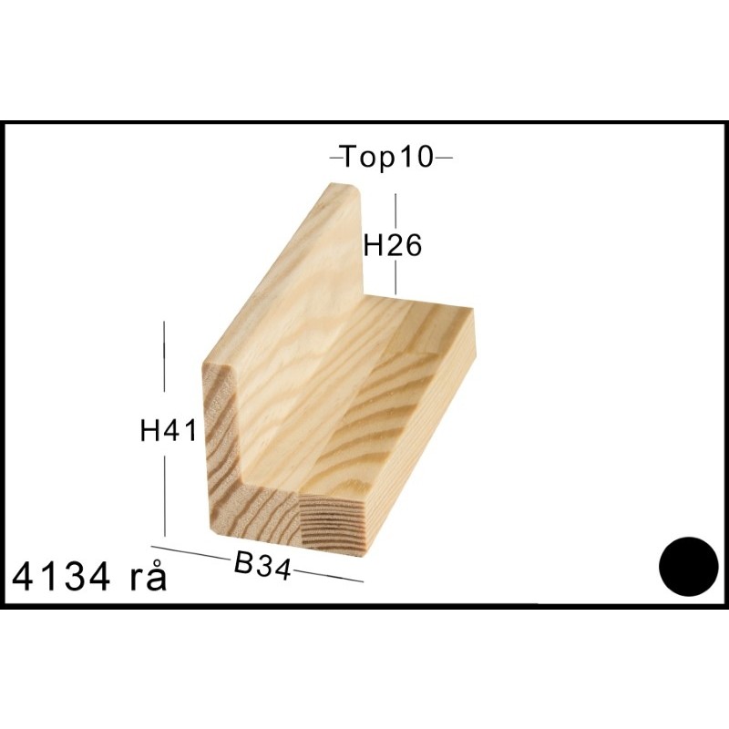 SVÆVERAMME NR. 4134 RÅ 