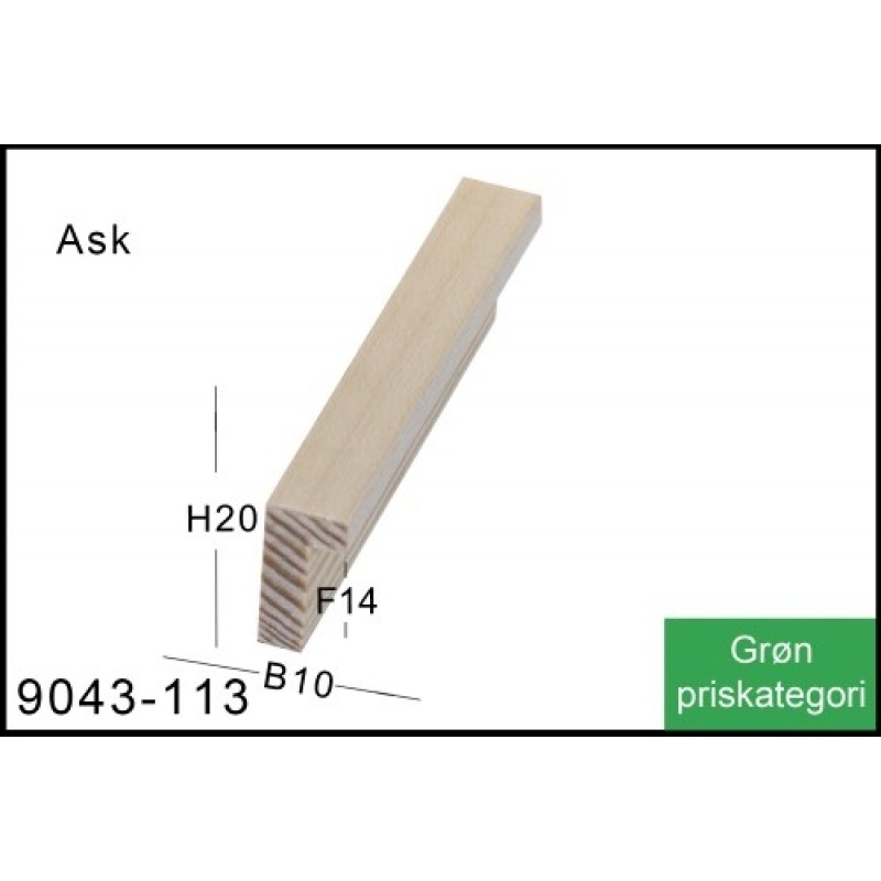 Fotoramme Nr. 9043-113 Ask Special Størrelse