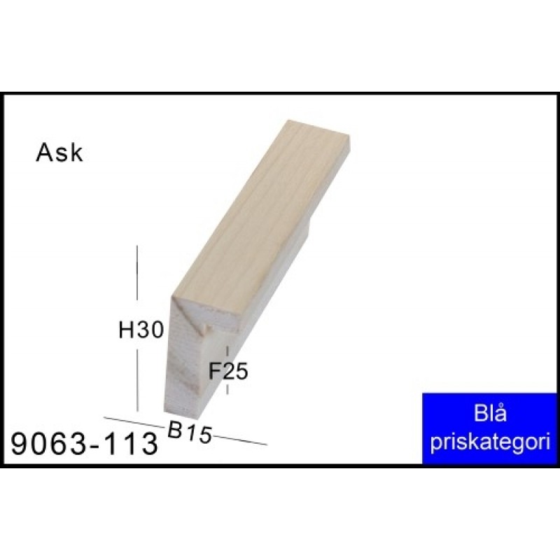 Fotoramme Nr. 9063-113 Ask Special Størrelse