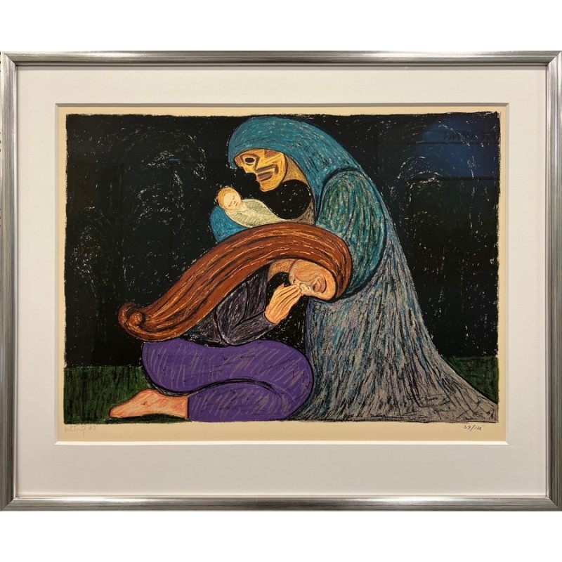 HeerupLitografiHistorienomenmoderNummereretSigneret37125-057