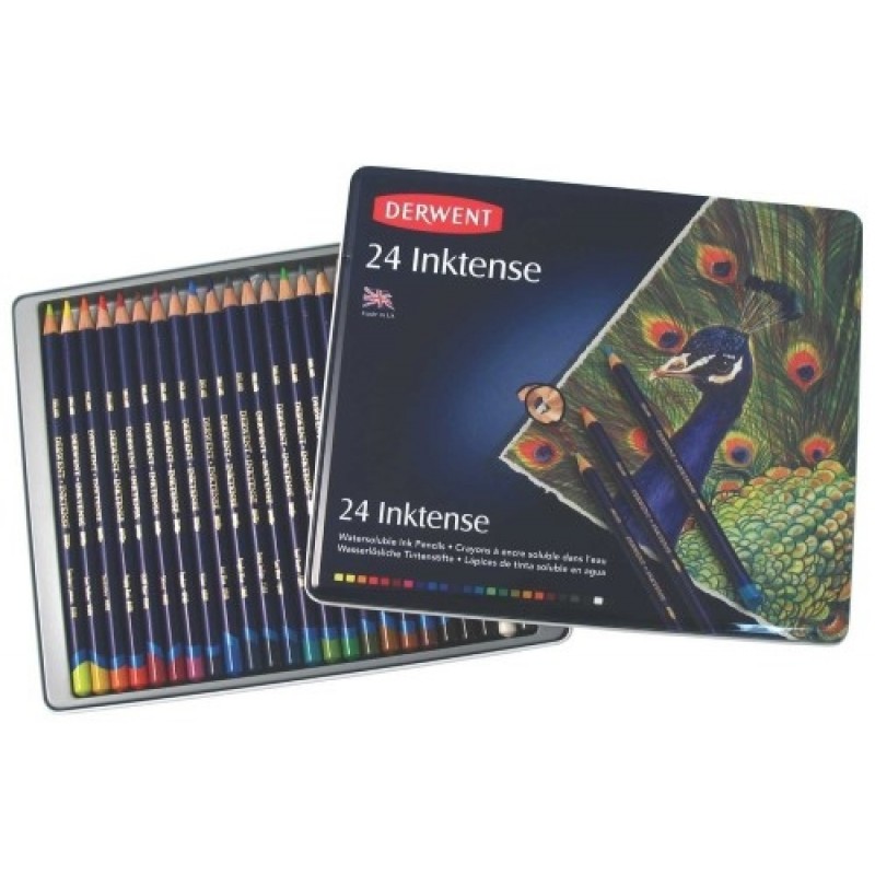 Derwent BOX - Inktense 24 Blyanter