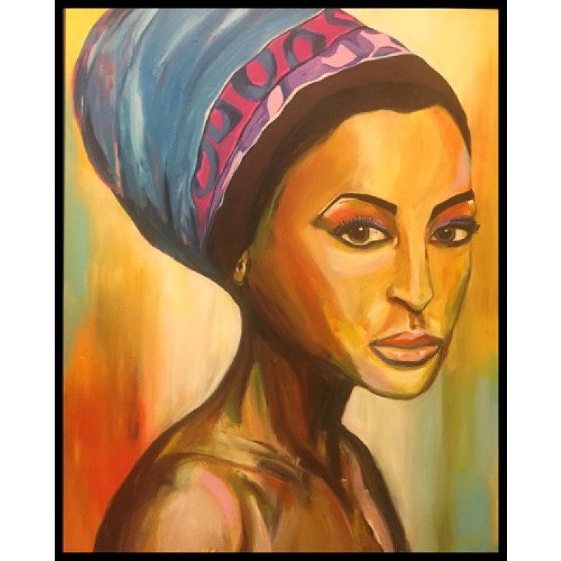 Maleri af Linda Rahbek