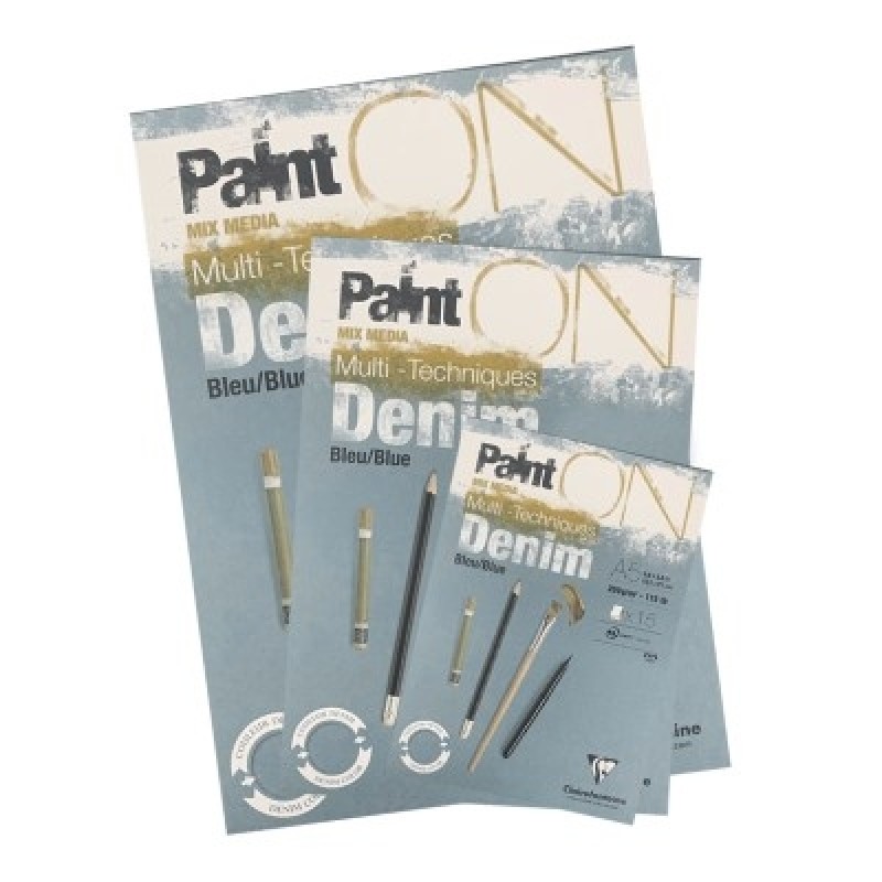 Clairefontaine Paint On Denim 250g 15 ark