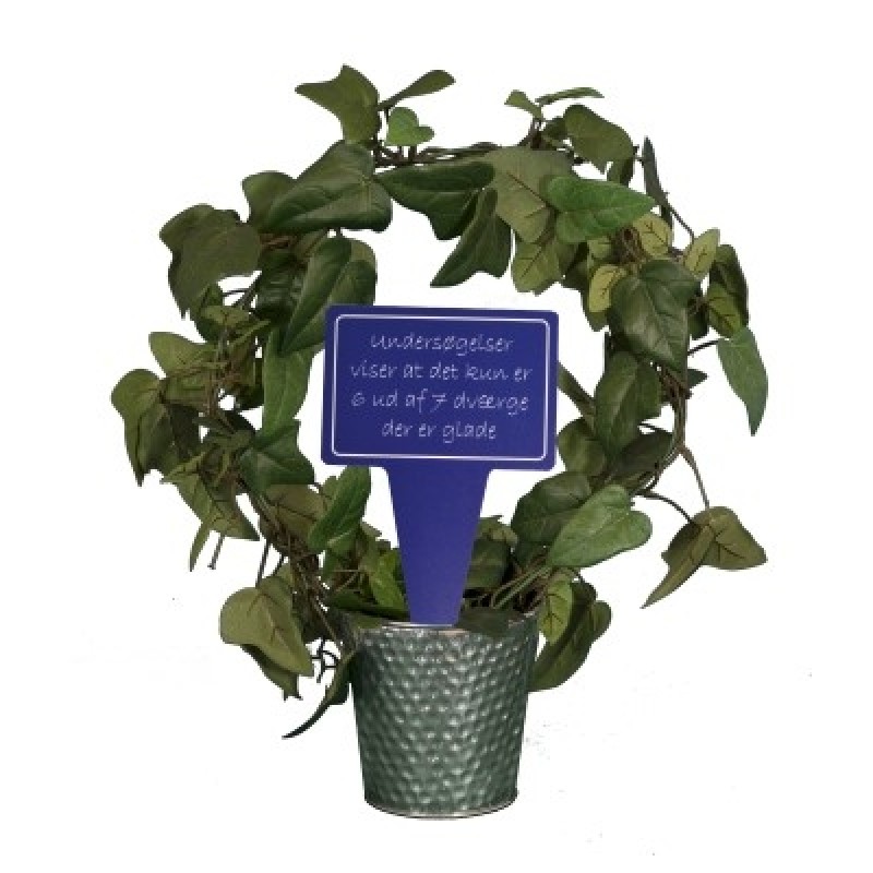 Planteskilt - Undersøgelser viser....