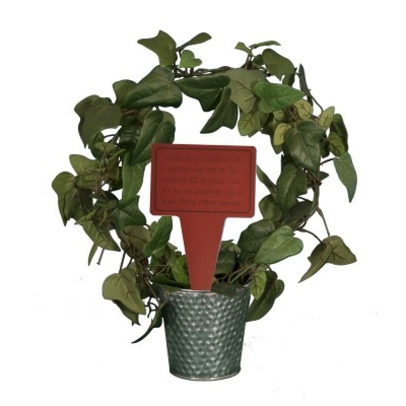 Planteskilt - Hvis du er nød til at spørge....