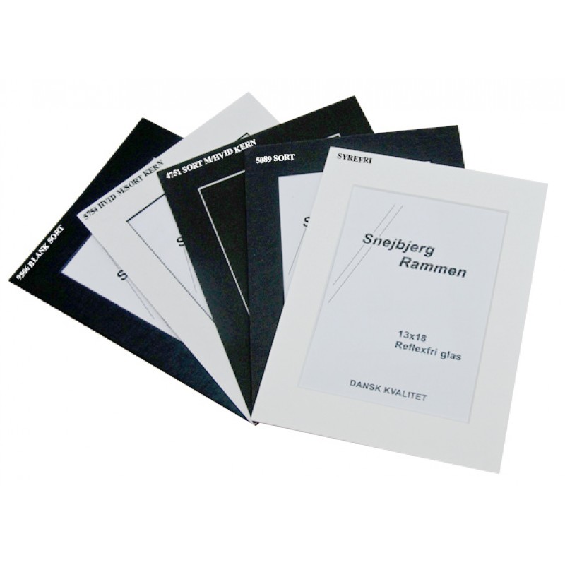 Passepartout  i specialmål - karton