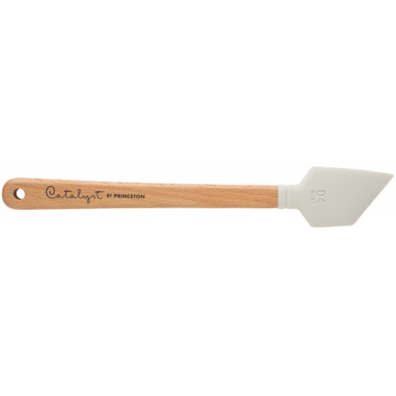 Princeton Catalyst Wood/White Mini Blade Short Handled No