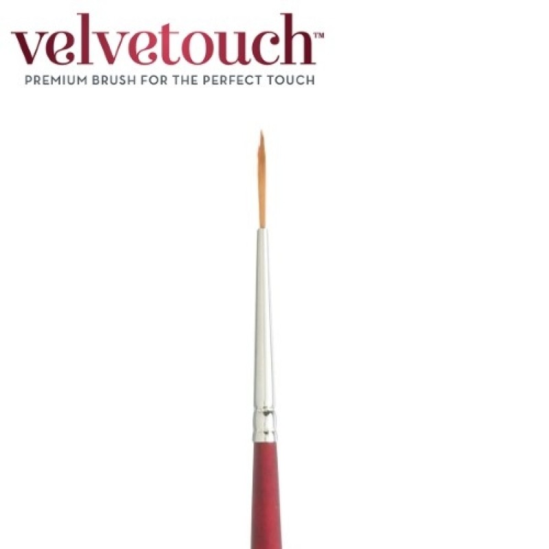 Princeton Velvetouch Synthetic Short Handle Liner Size 10/0 PG2
