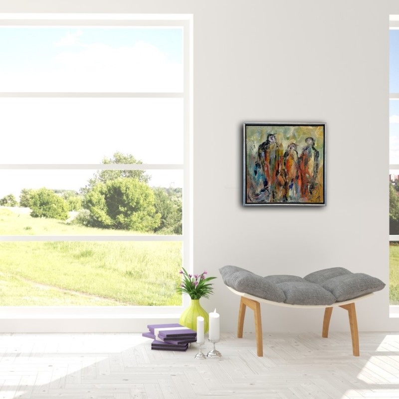 Vagn Frederiksen Vagn 50x50 cm.