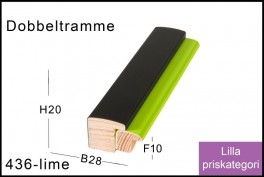 Fotoramme Nr.  436 Lime Trendline