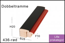 SVÆVERAMME NR.  619 MAT SORT
