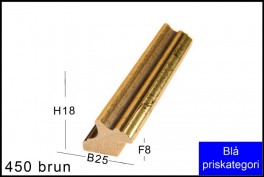 SVÆVERAMME NR.  619 MAT SORT