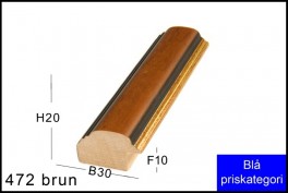 SVÆVERAMME NR.  619 MAT SORT