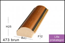 SVÆVERAMME NR.  619 MAT SORT