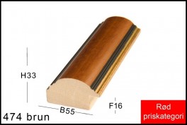 SVÆVERAMME NR.  619 MAT SORT