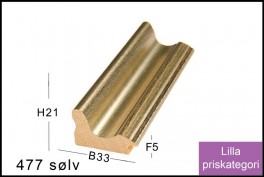 SVÆVERAMME NR.  619 MAT SORT