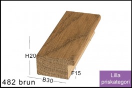 SVÆVERAMME NR.  619 MAT SORT