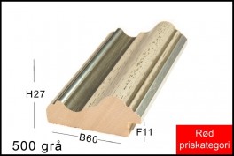 SVÆVERAMME NR.  619 MAT SORT