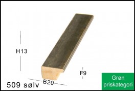 SVÆVERAMME NR.  619 MAT SORT
