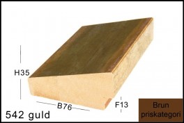 SVÆVERAMME NR.  619 MAT SORT