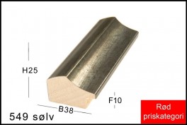 SVÆVERAMME NR.  619 MAT SORT