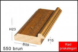 SVÆVERAMME NR.  619 MAT SORT