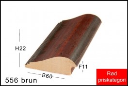 SVÆVERAMME NR.  619 MAT SORT