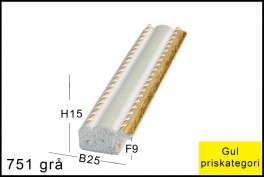 SVÆVERAMME NR.  619 MAT SORT