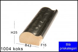 SVÆVERAMME NR.  619 MAT SORT