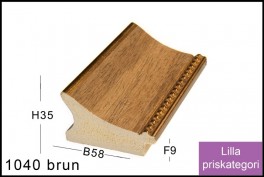 SVÆVERAMME NR.  619 MAT SORT