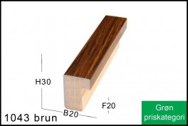 SVÆVERAMME NR.  619 MAT SORT