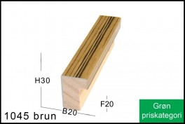 SVÆVERAMME NR.  619 MAT SORT