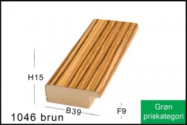 SVÆVERAMME NR.  619 MAT SORT