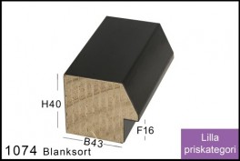 SVÆVERAMME NR.  619 MAT SORT