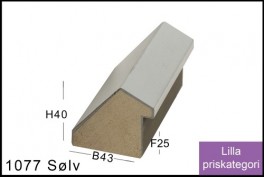 SVÆVERAMME NR.  619 MAT SORT