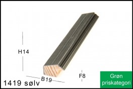 SVÆVERAMME NR.  619 MAT SORT