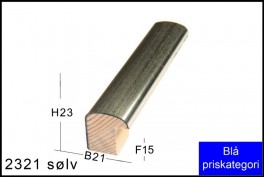 SVÆVERAMME NR.  619 MAT SORT