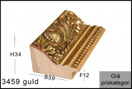 SVÆVERAMME NR.  619 MAT SORT