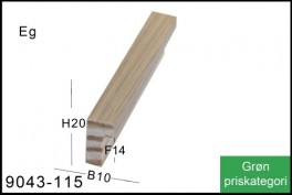 SVÆVERAMME NR.  619 MAT SORT